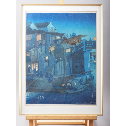 489 - Elizabeth Reith: a signed colour woodblock print, 