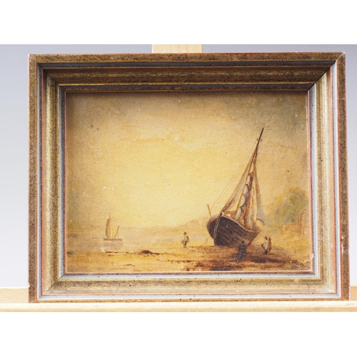 531 - Kennedy: an oil on board, harbour scene, 8