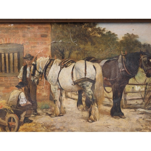 535 - WEM: early 20th century, oil on board, 