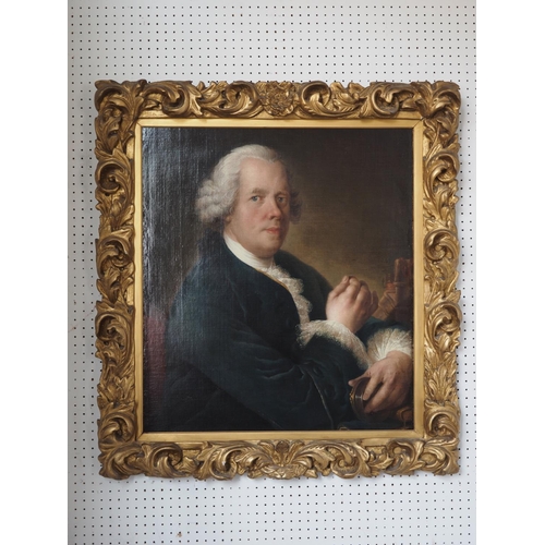 540 - Louis Gabriel Blanchet, Rome 1735: an oil on canvas portrait of Rev Richard Dobbs on the grand tour,... 