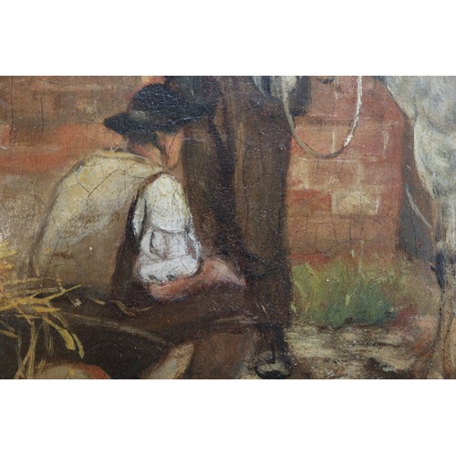 535 - WEM: early 20th century, oil on board, 