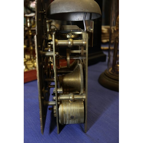 125 - An early 19th century bracket clock with twin fusee eight-day striking movement by Joseph Cooke Ayle... 