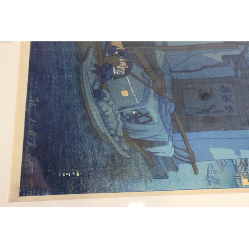 489 - Elizabeth Reith: a signed colour woodblock print, 