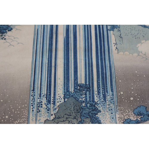 432 - After Hokusai: a colour woodblock print 