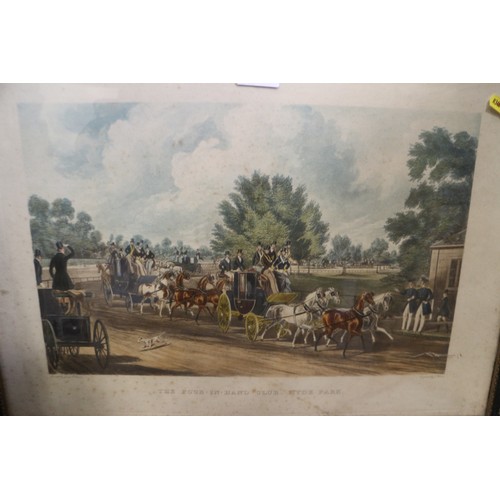 429 - After Pollard: a 19th century coloured aquatint, 