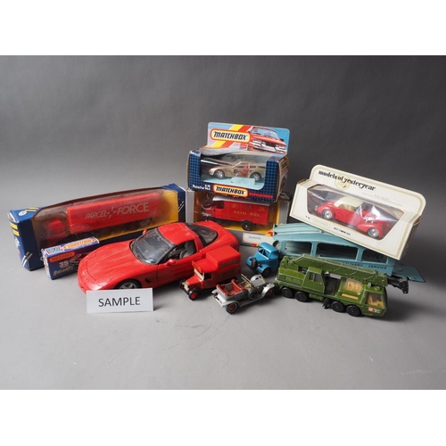 122 - A collection of mostly boxed toy/model/collectors cars by Matchbox, Corgi, Dinky and others