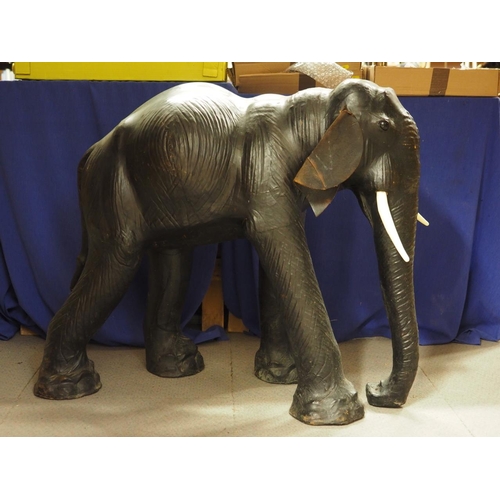 129 - A leather elephant, 29