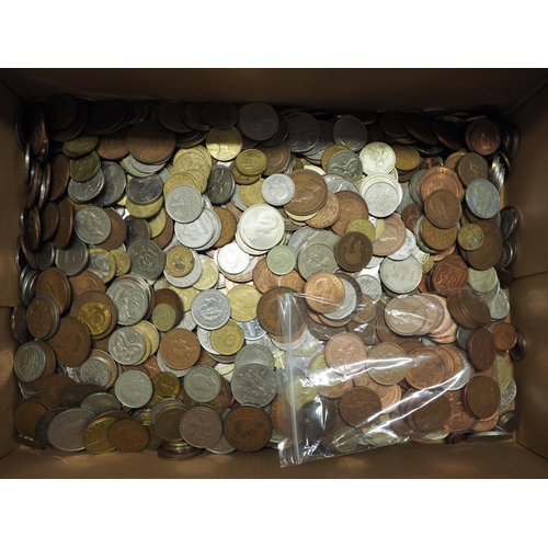 312 - A large collection of world coins, various