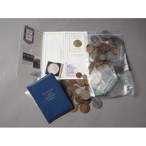 314 - A collection of British and world coins, various