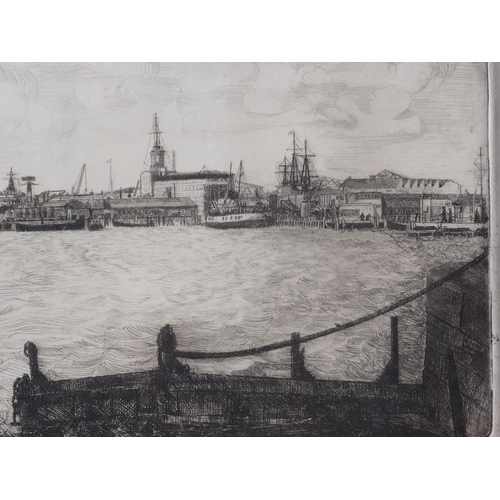 208 - J Egget: a signed limited edition etching, 