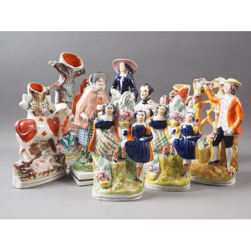 15 - A 19th century Staffordshire figure, 