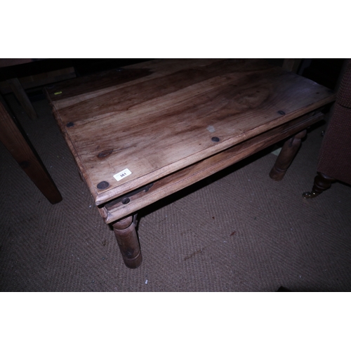 361 - A Sheeshan coffee table, 36