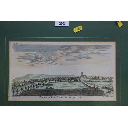 202 - Edward Seago: a colour print, 