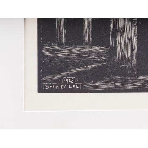 420 - Sydney Lee, 1928: a signed wood engraving, 