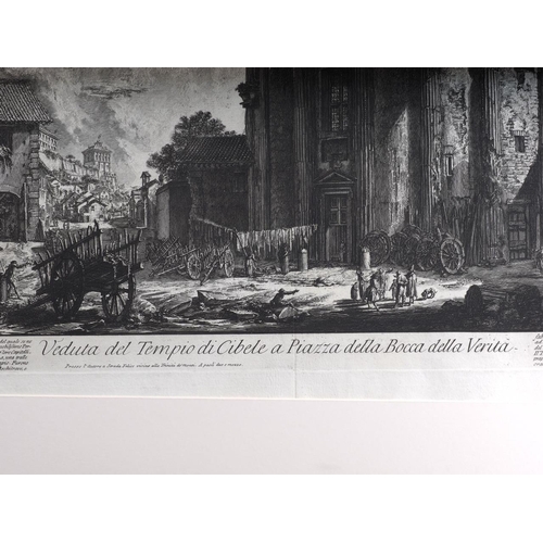 426 - Giovanni Battista Piranesi: an 18th century engraving from 