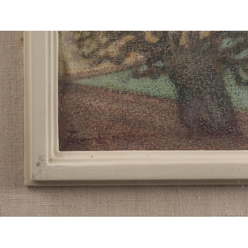 447 - Jeremy C... : 1930s pastels, landscape with chalk pit, 16