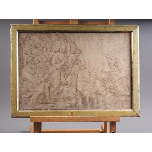 478 - A 16th century Italian School old master drawing, 