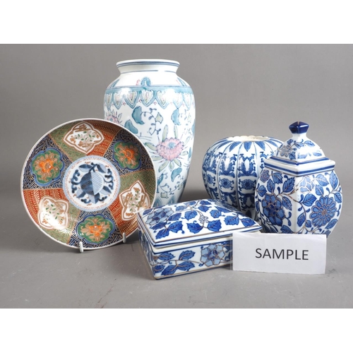 94 - A selection of modern Oriental ceramics, various