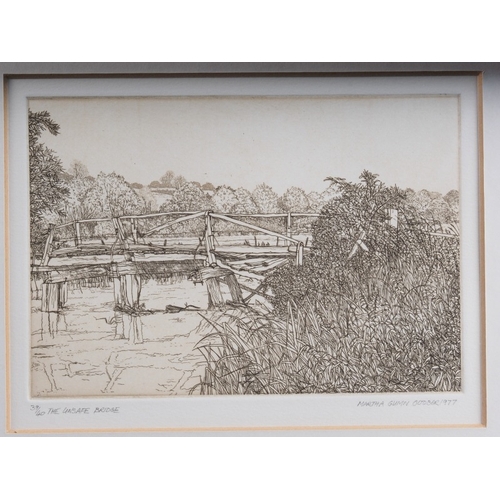 429 - Ann Brunskill: a signed limited edition etching, 