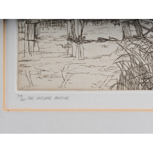 429 - Ann Brunskill: a signed limited edition etching, 