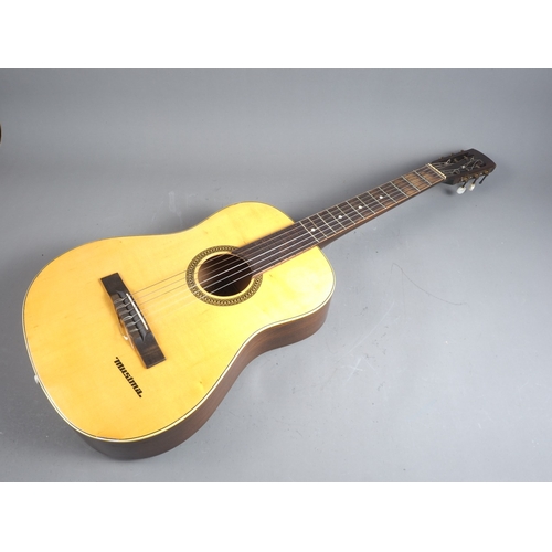 227 - A Musima guitar, in case