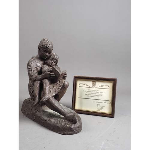 238 - Karin Janzen: a cold cast bronze limited edition figure, 