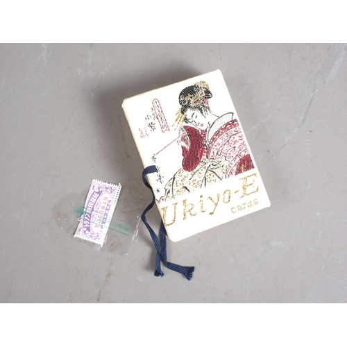 99 - A boxed set of Ukiyo-E patience cards