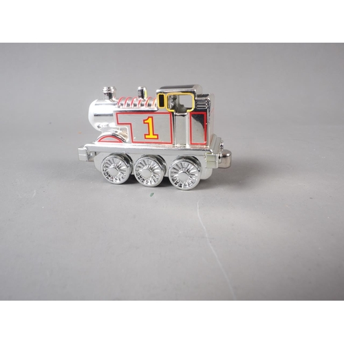 174 - A limited edition Take Along Thomas the Tank Engine & Friends, 309/600, silver coloured model Th... 