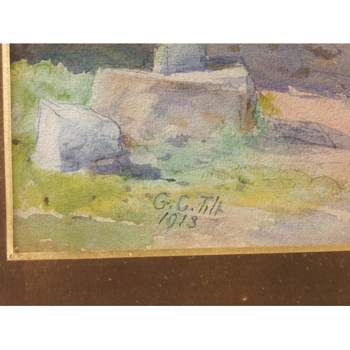 319 - G G Tilt: a pair of watercolour studies, 