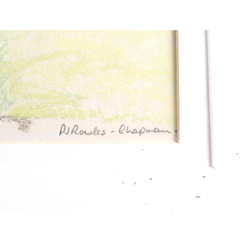 358 - Peter J Rowles Chapman: pastels, thrown at the ditch, 13