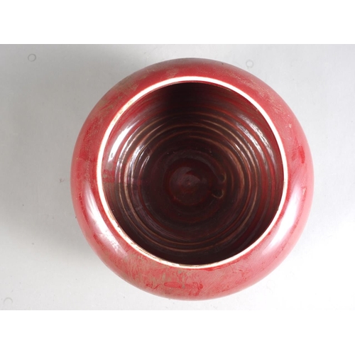 76 - A Chinese sang de boeuf glazed bowl, 9