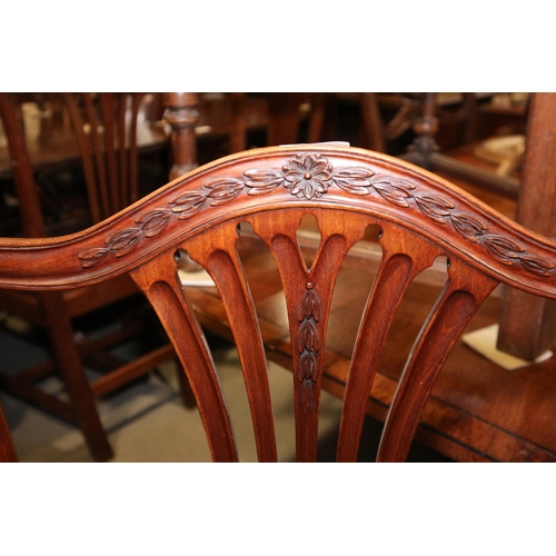 413 - A late 19th century mahogany and ebony strung washstand with hinged top over drawer and cupboard, 16... 