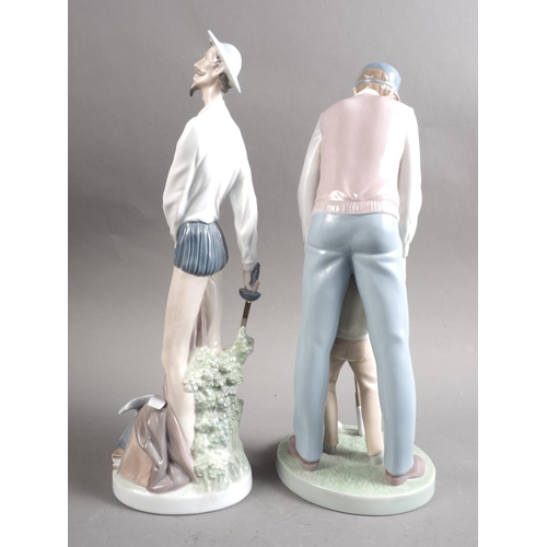 13 - A Lladro figure of Don Quixote, 11 1/2