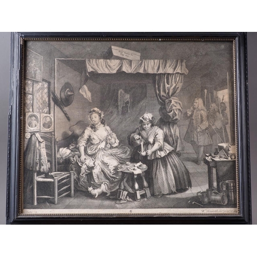 319 - William Hogarth: two 18th century engravings, 