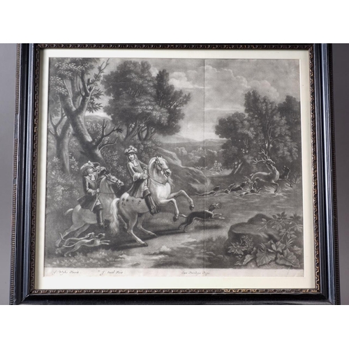 324 - After Kneller: an early 18th century mezzotint, 