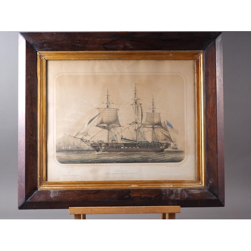 338 - T Burford: an 18th century hand coloured mezzotint, 