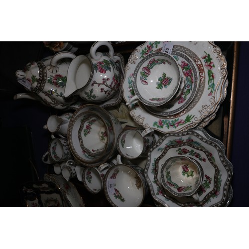 55 - A collection of Coalport 