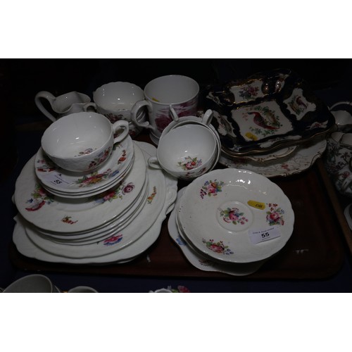 55 - A collection of Coalport 