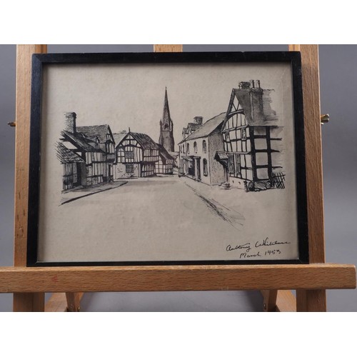 339 - J M Bull: a signed 20th century etching, 