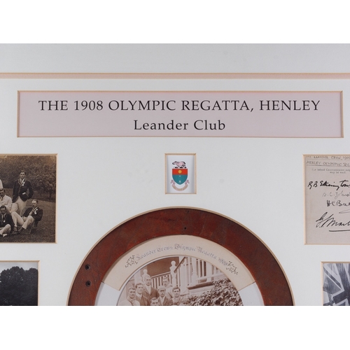 313 - R Cosford: a signed limited edition print, Leander leading at Henley, 125/850, and a 