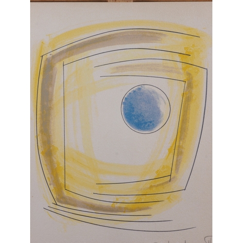 332 - †Dame Barbara Hepworth DBE, 1971: a signed screen print, 