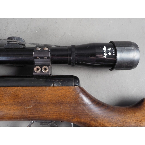 108 - A BSA .22 Calibre “Supersport” break barrel air rifle with Apollo 4x40 telescopic sight,... 