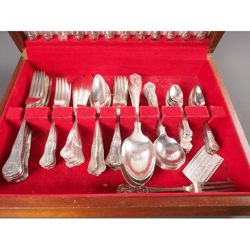 248 - Three cased part sets of silver plated cutlery, various