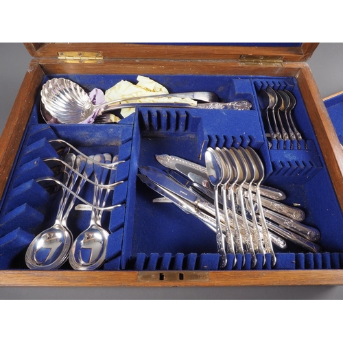 248 - Three cased part sets of silver plated cutlery, various