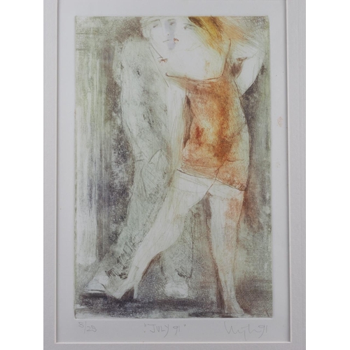 334 - Inge Clayton: a signed limited edition etching, 