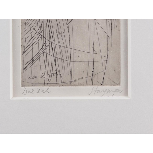 341 - Patrick Hayman: a signed etching, 