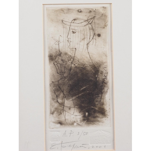 347 - Edward Belsky: two etchings, 