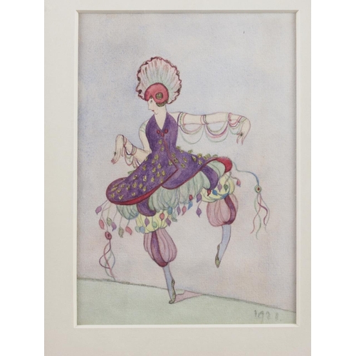 392 - Lillian Boldron, 1921: watercolours, 