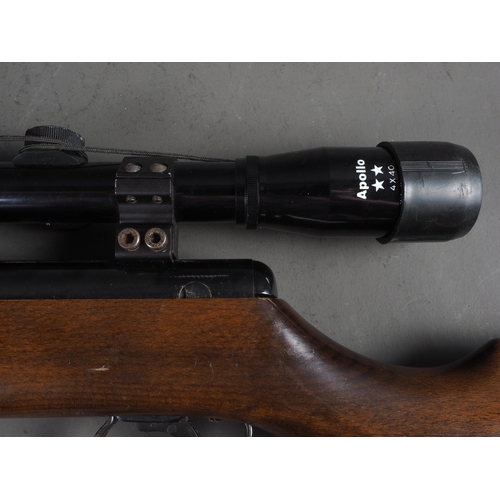 108 - A BSA .22 Calibre “Supersport” break barrel air rifle with Apollo 4x40 telescopic sight,... 