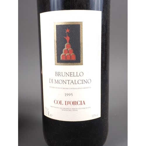 146 - A magnum bottle of 1995 Brunello Di Montalcino Col D'Orcia, in original wooden box